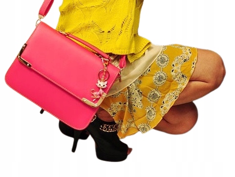 

Duża Gładka Torebka Listonoszka