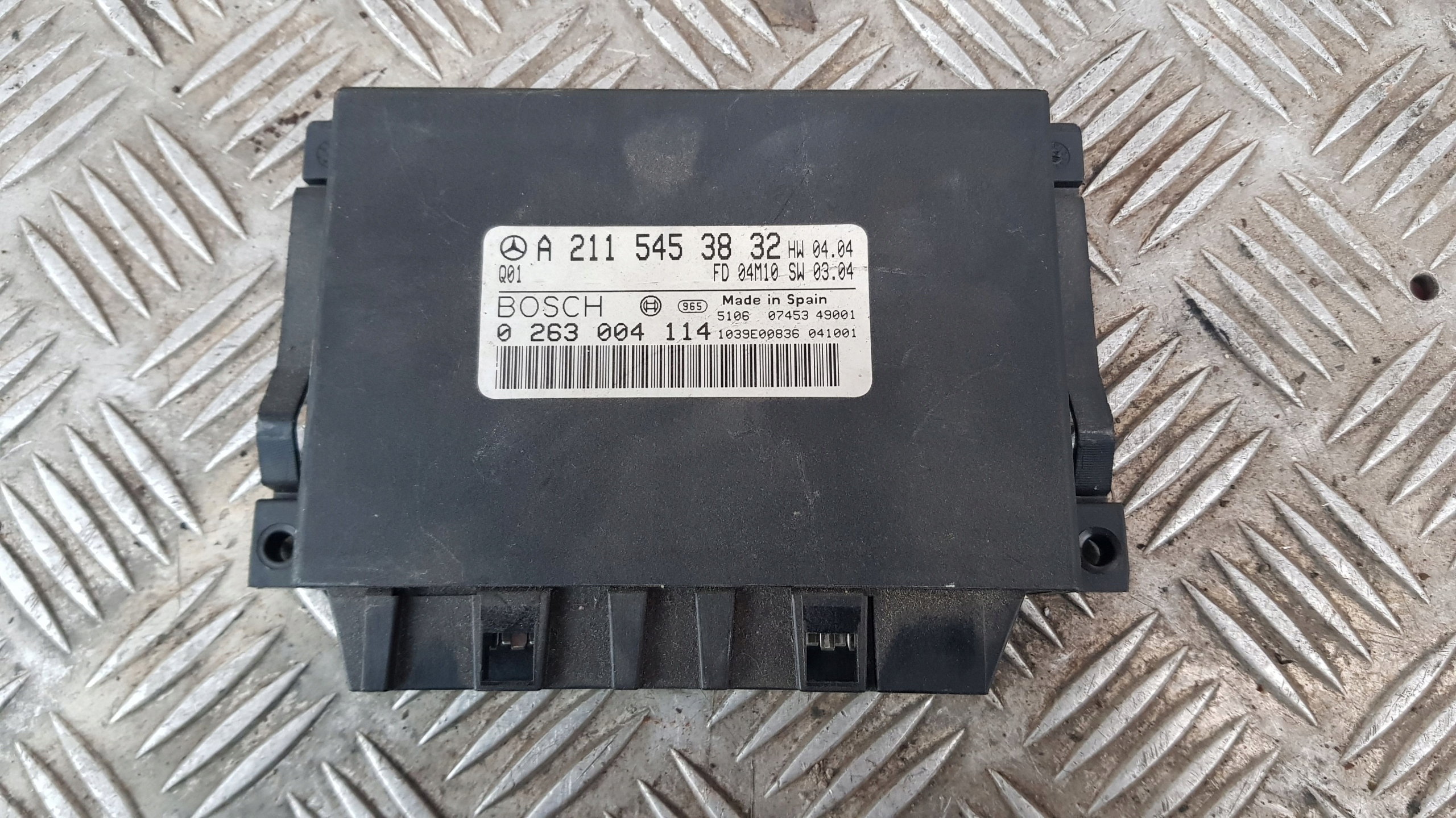 MERCEDES W211 control unit module WEBASTO A2218200097