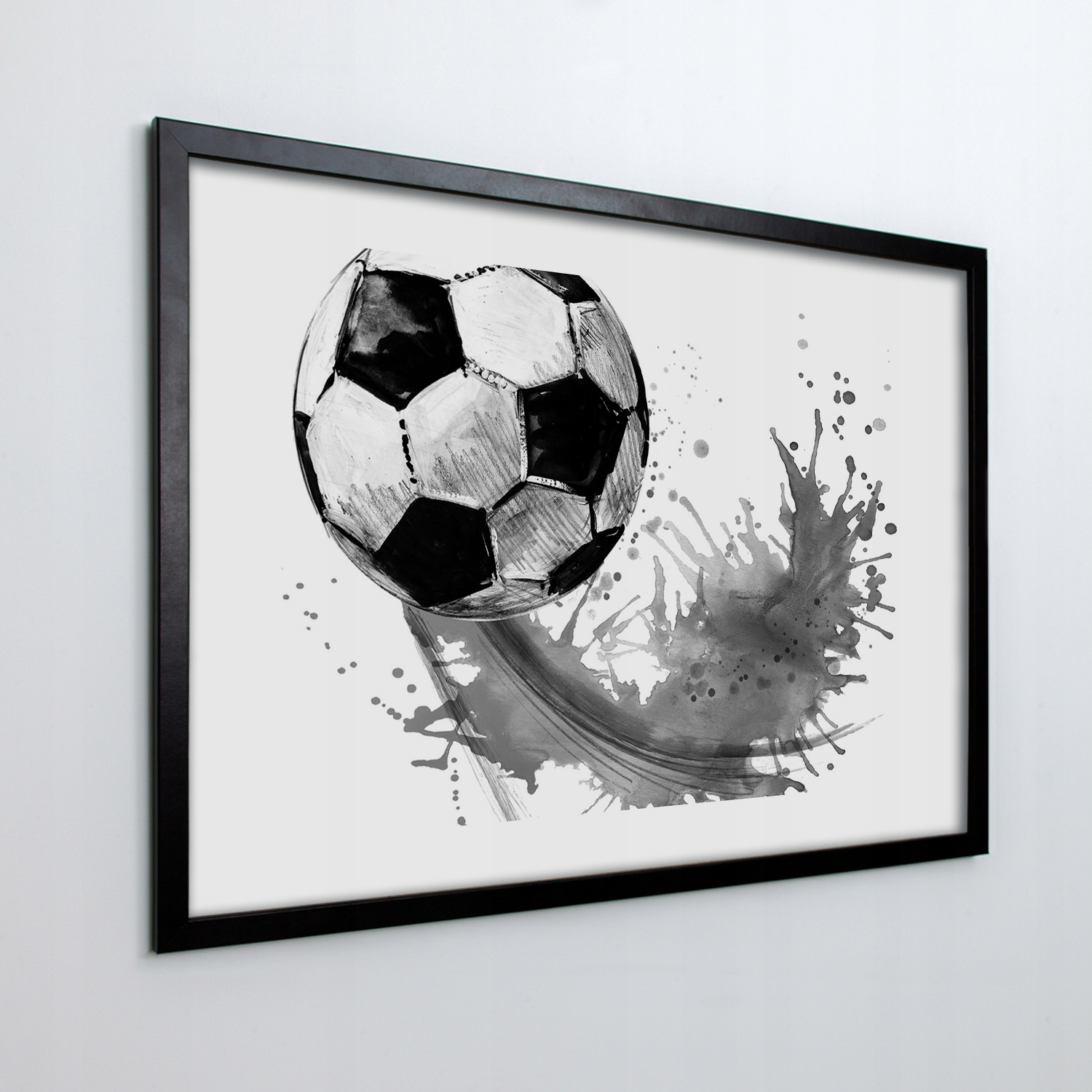 Fotoobraz v ráme na stenu Kleksová lopta 100x70 cm