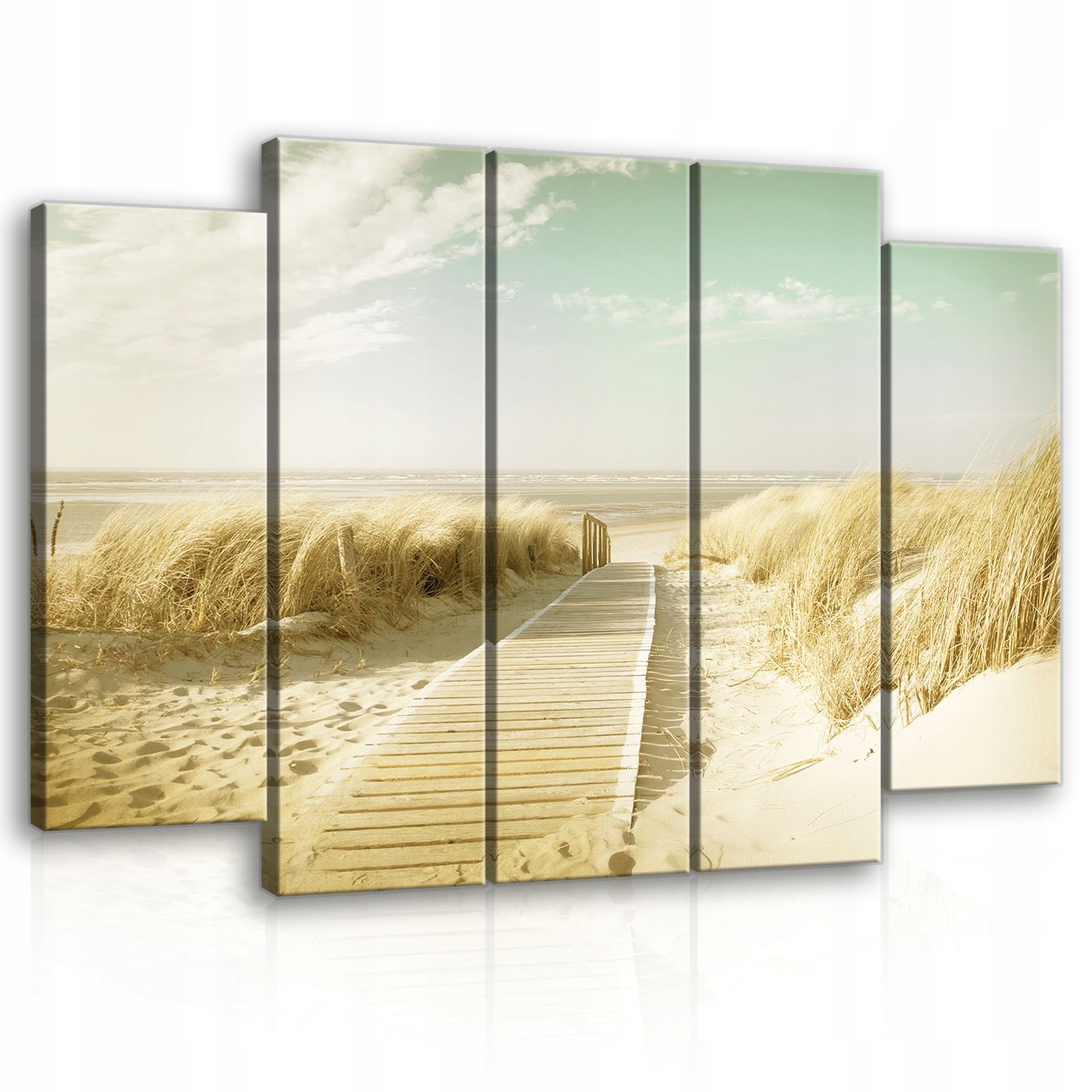 Obraz 150x100 Morská krajina duny pláž leto pokoj príroda dekor