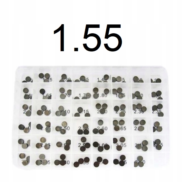 Płytki zaworowe Prox 9.48 grubość 1.55 1 Sztuka Rmz Crf Yzf 450