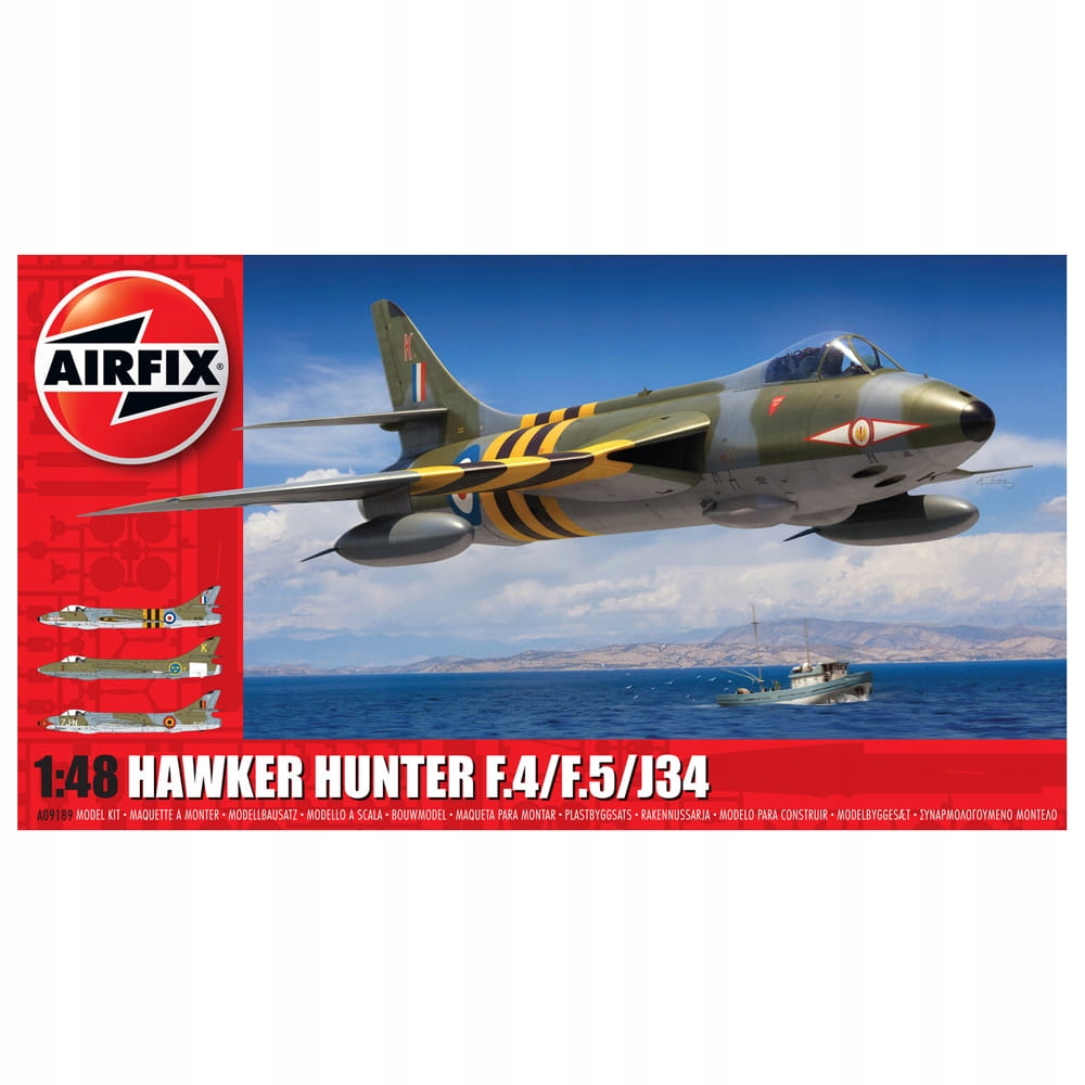 Hawker Hunter F.4/F.5/J.34, Airfix A09189