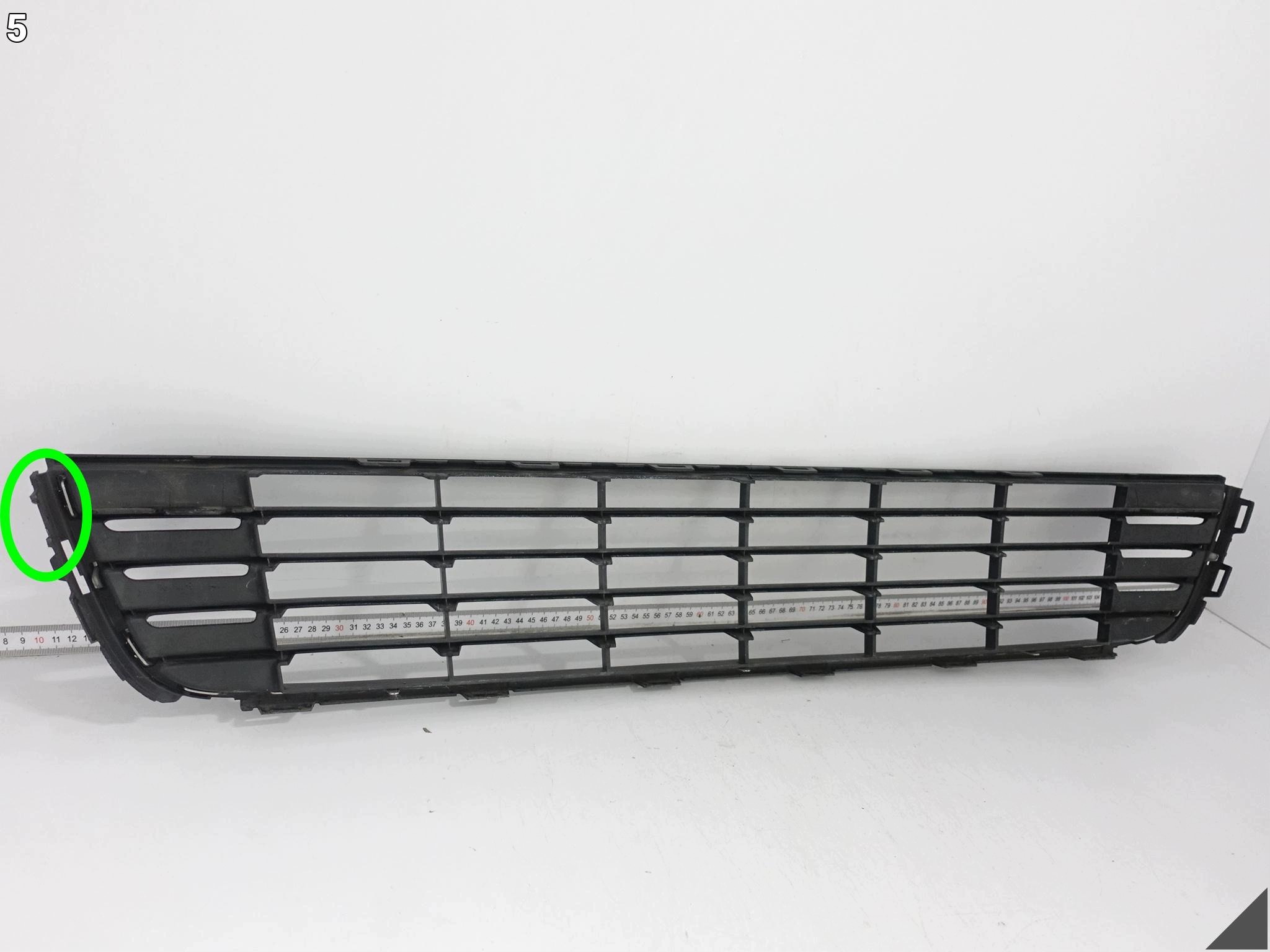 VW TOURAN II 2 10-15 grid central grille intake W bumper front