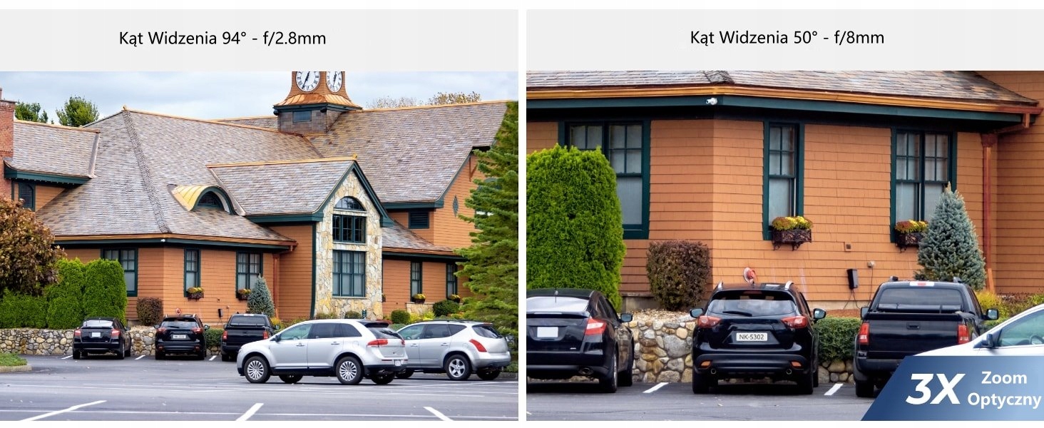 Zestaw 4x Kamera Reolink RLC-833A kopułka Zoom 8MP Poe + Rejestrator NVS4 Model RLC-833A