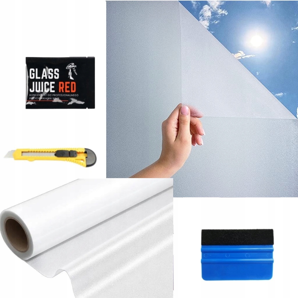 Folia matowa mleczna Solar Systems 105x100 cm