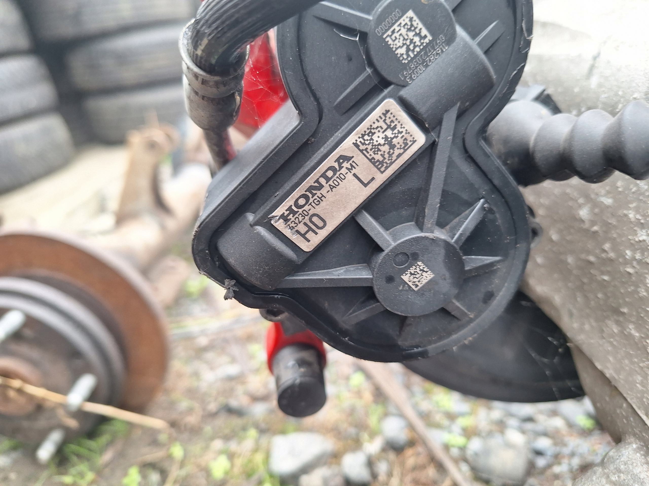 HONDA CIVIC X TYPE R 17-> caliper brake right rear part