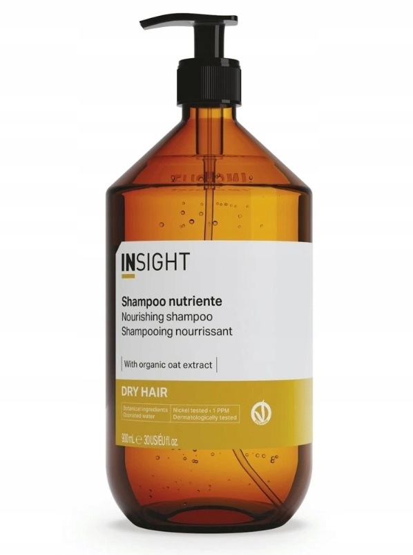 Insight Dry Hair Nourishing 900 ml Szampon Nawilżający do Włosów Suchych