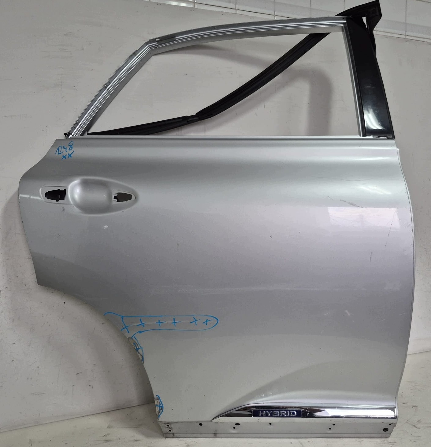 LEXUS RX III 08- Tür rechts heck hinten CHROM