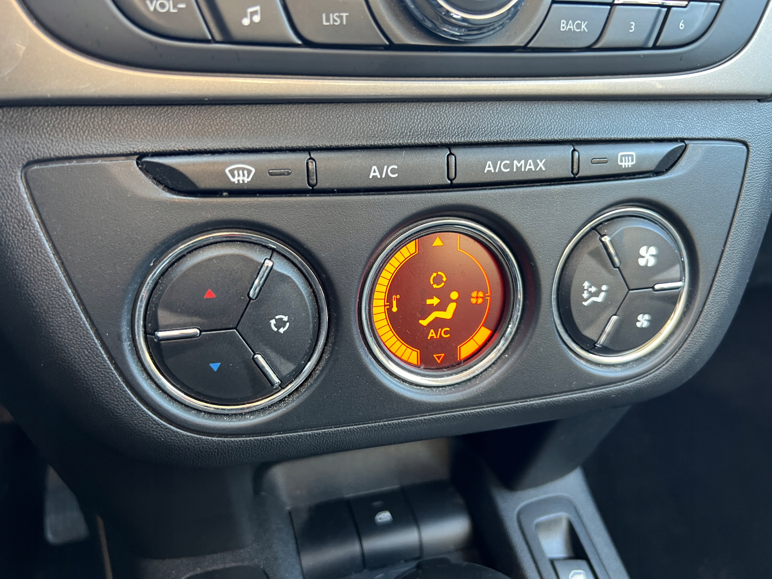 C-Elysee II panel klimaanlage 96746550ZD