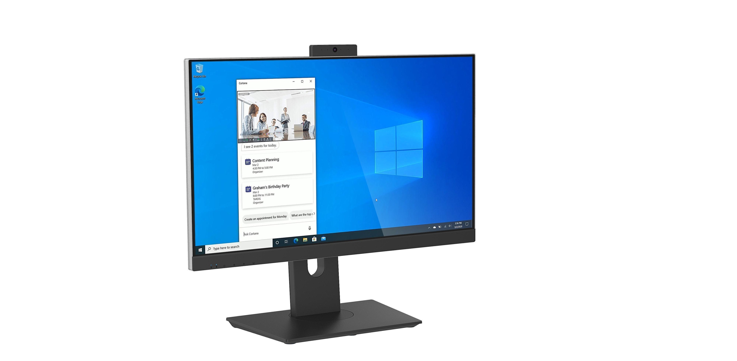 Komputer All-in-One Ntt AiO 23,8'' i3 12100, 8GB Ram, 256GB Ssd, Wifi, DV