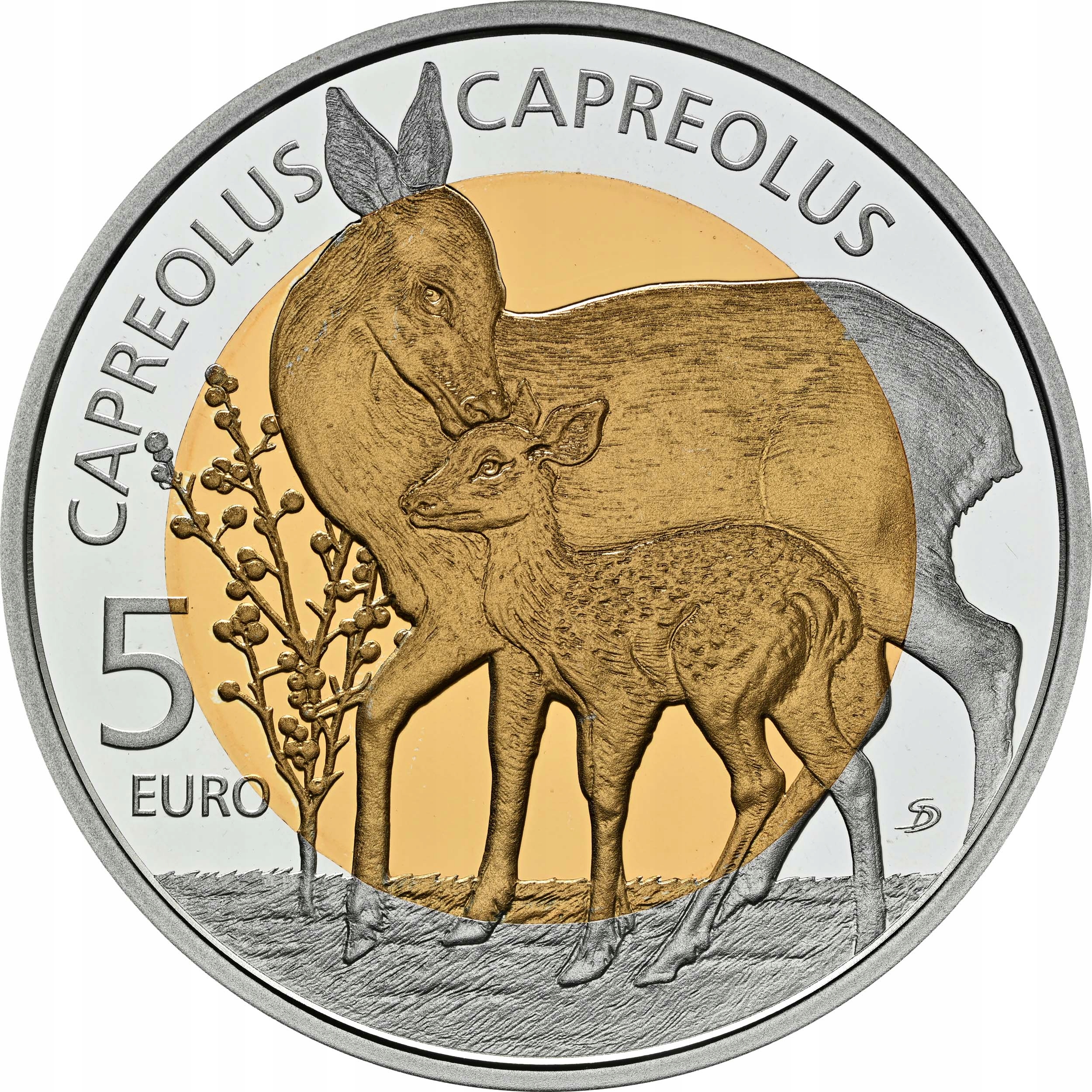 Luksemburg 5 euro PROOF 2025 - Sarna