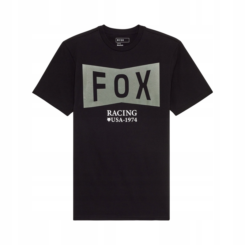 Tričko Fox Typeface Prem Černé (L)