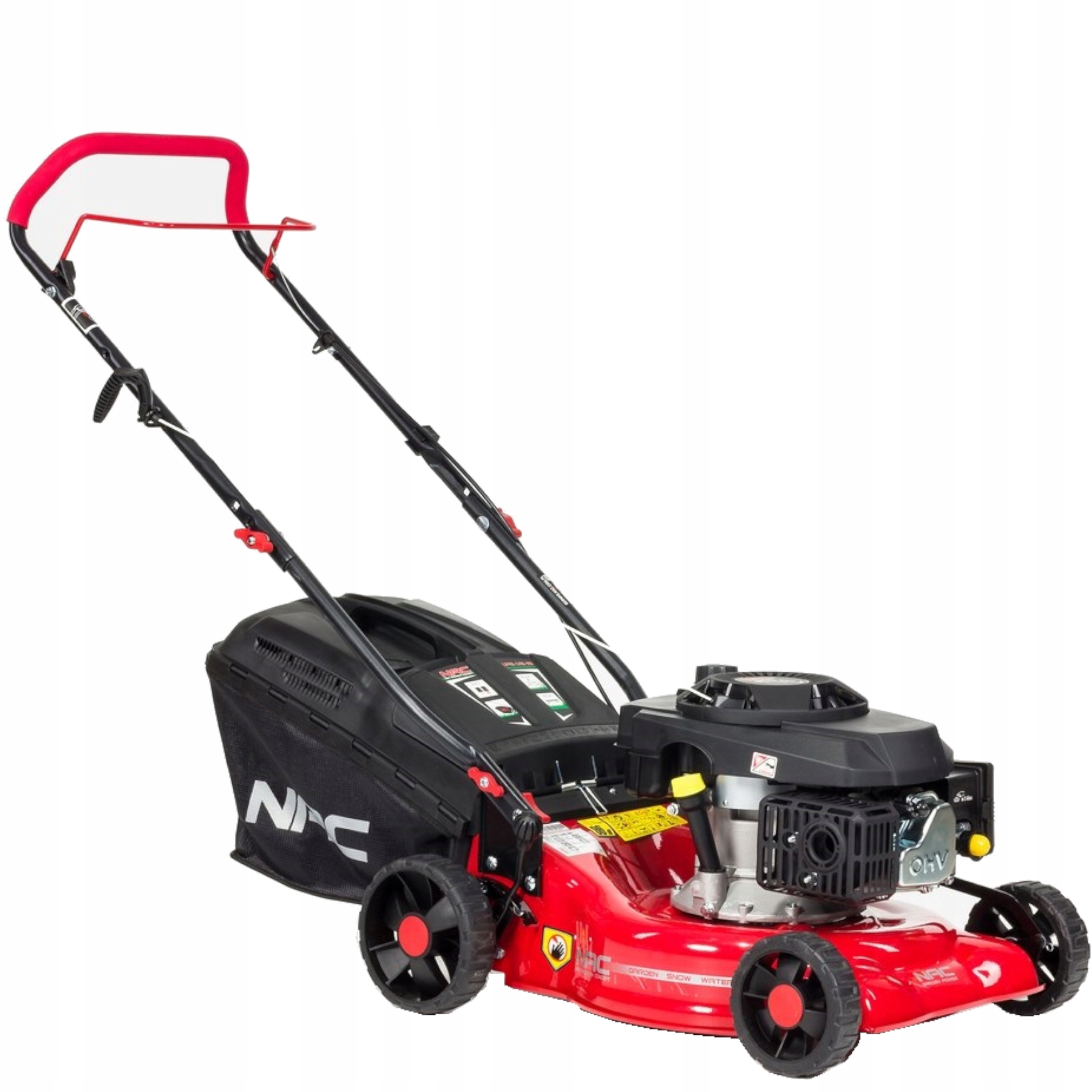 Kosiarka Spalinowa Nac 42 cm 146 cm3 2,6 kW Duży Kosz 40 litrów 2w1 Lekka