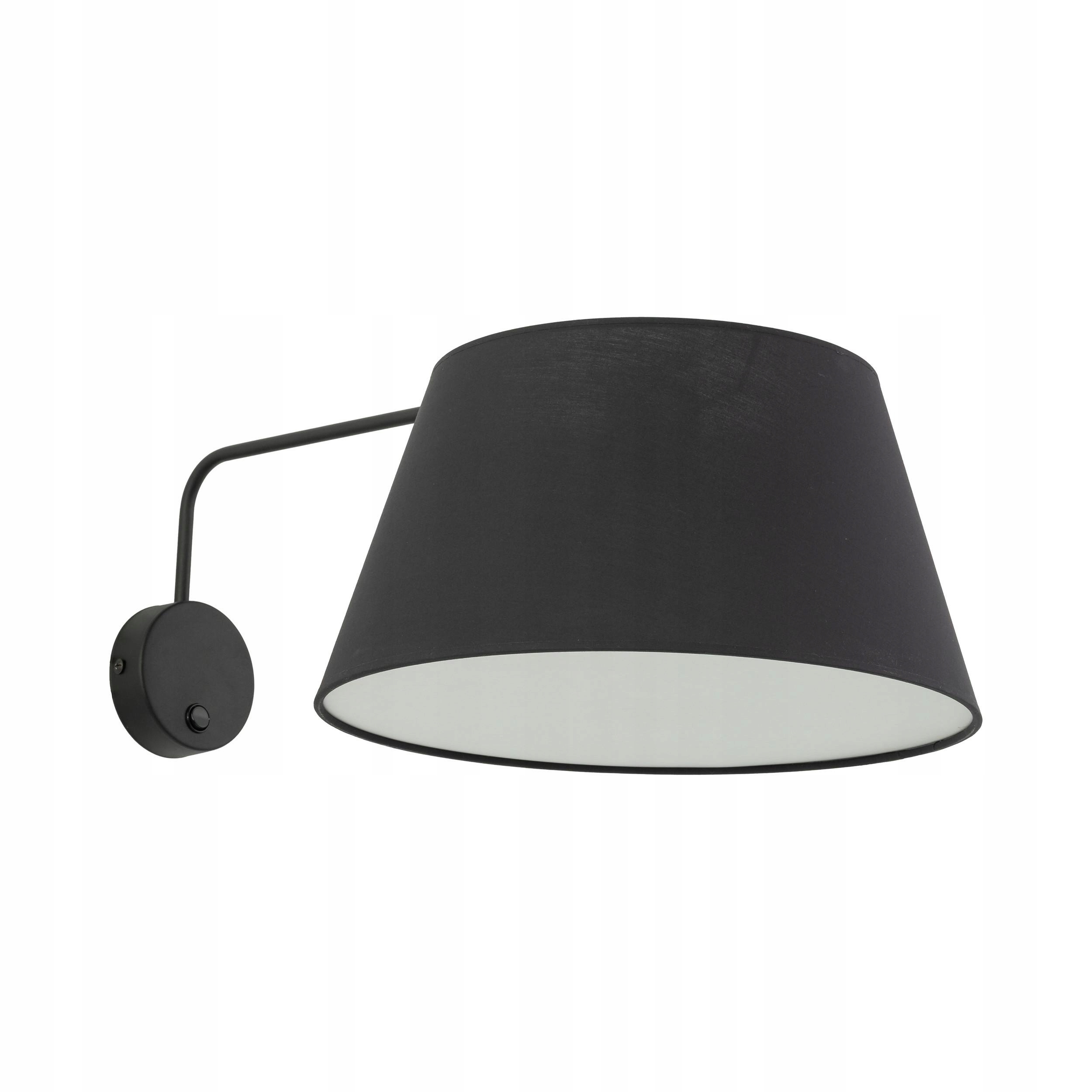 Nástenné svietidlo Formo čierne 1xE27 Nástenná Lampa Spálňa Izba Obývacia Izba Kov Domu