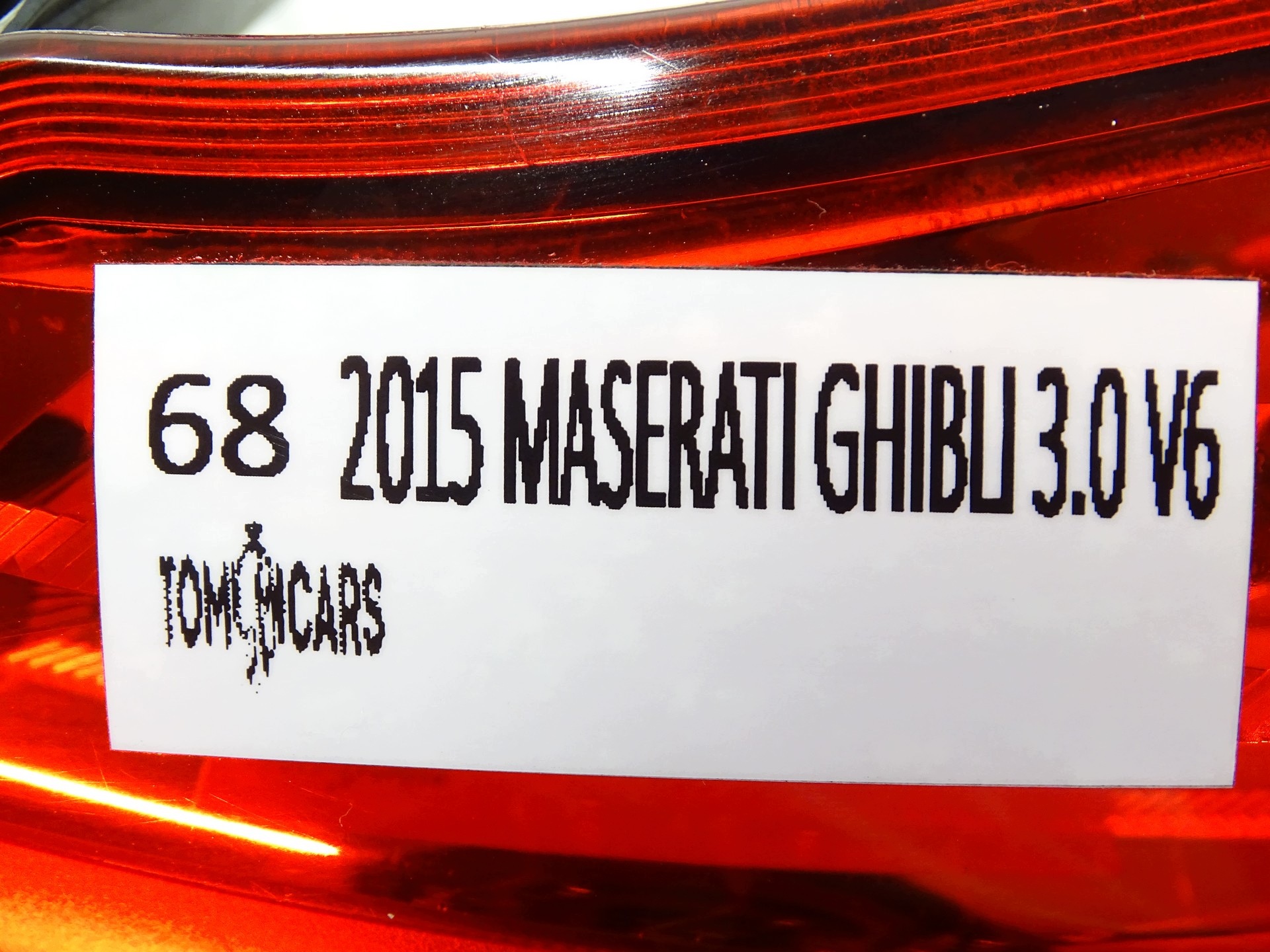 light right rear part MASERATI GHIBLI LED 06700C84810