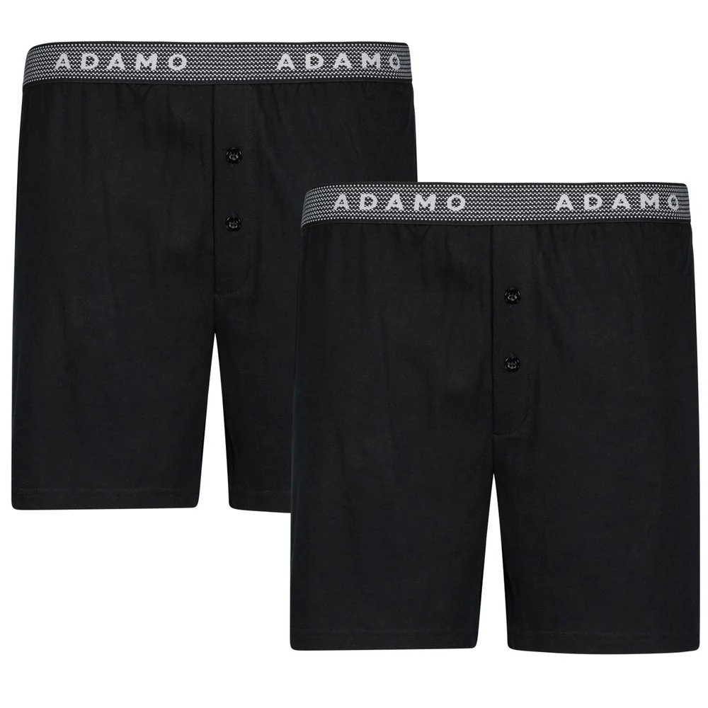 Velké boxerky Adamo černé vel 8XL, obvod 150 cm