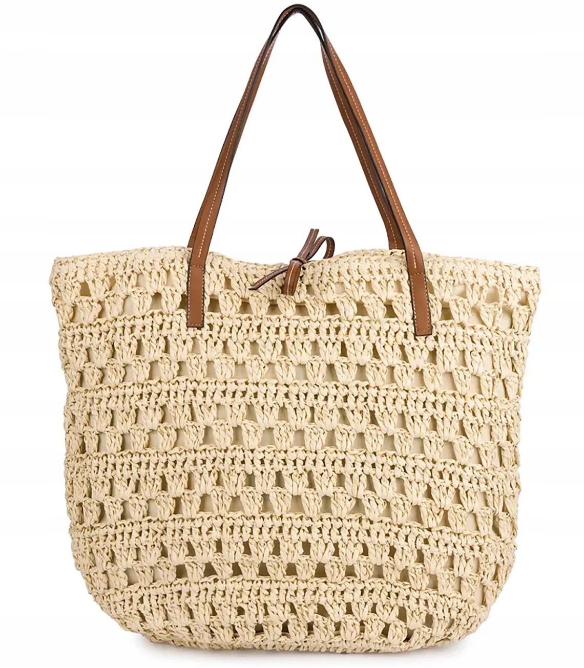 Ažurová boho kabelka na léto s podšívkou a zipem unisize