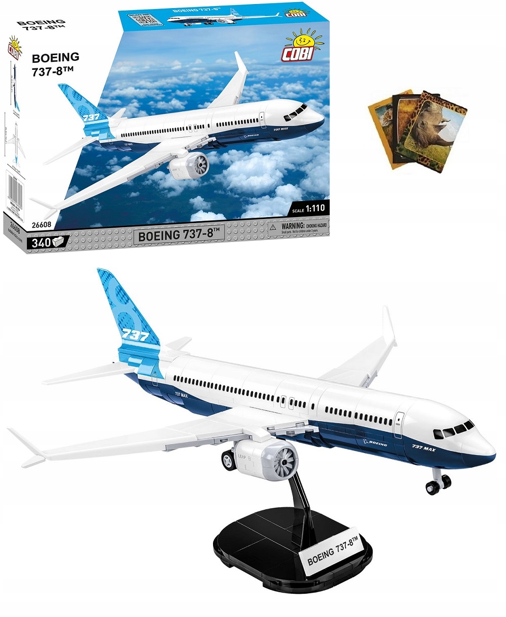 

Cobi 26608 Samolot Pasażerski Boeing 737-8 klocki