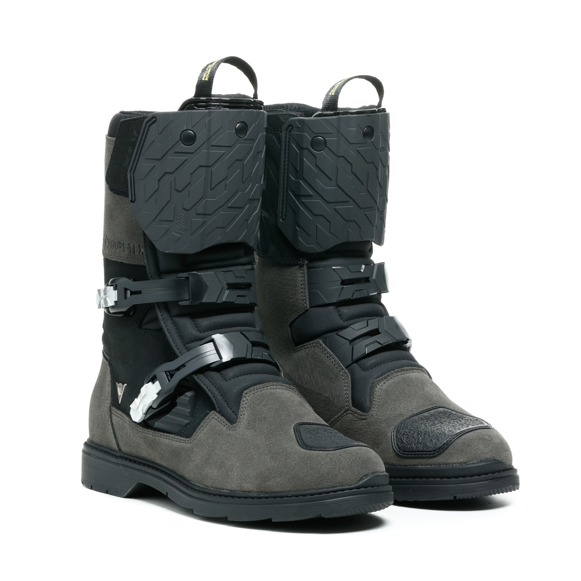 Turistické motocyklové topánky Dainese Overyond Xt Gore-Tex Čierno/šedé 43