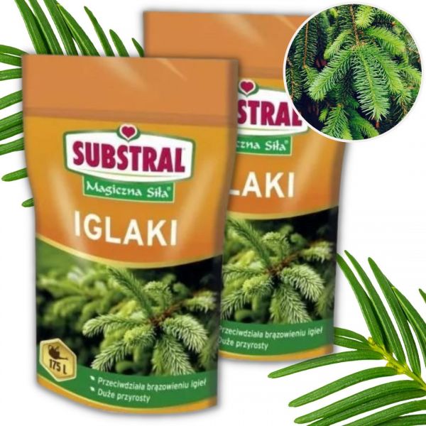 Nawóz do iglaków Substral Magiczna Siła 350 g x 2