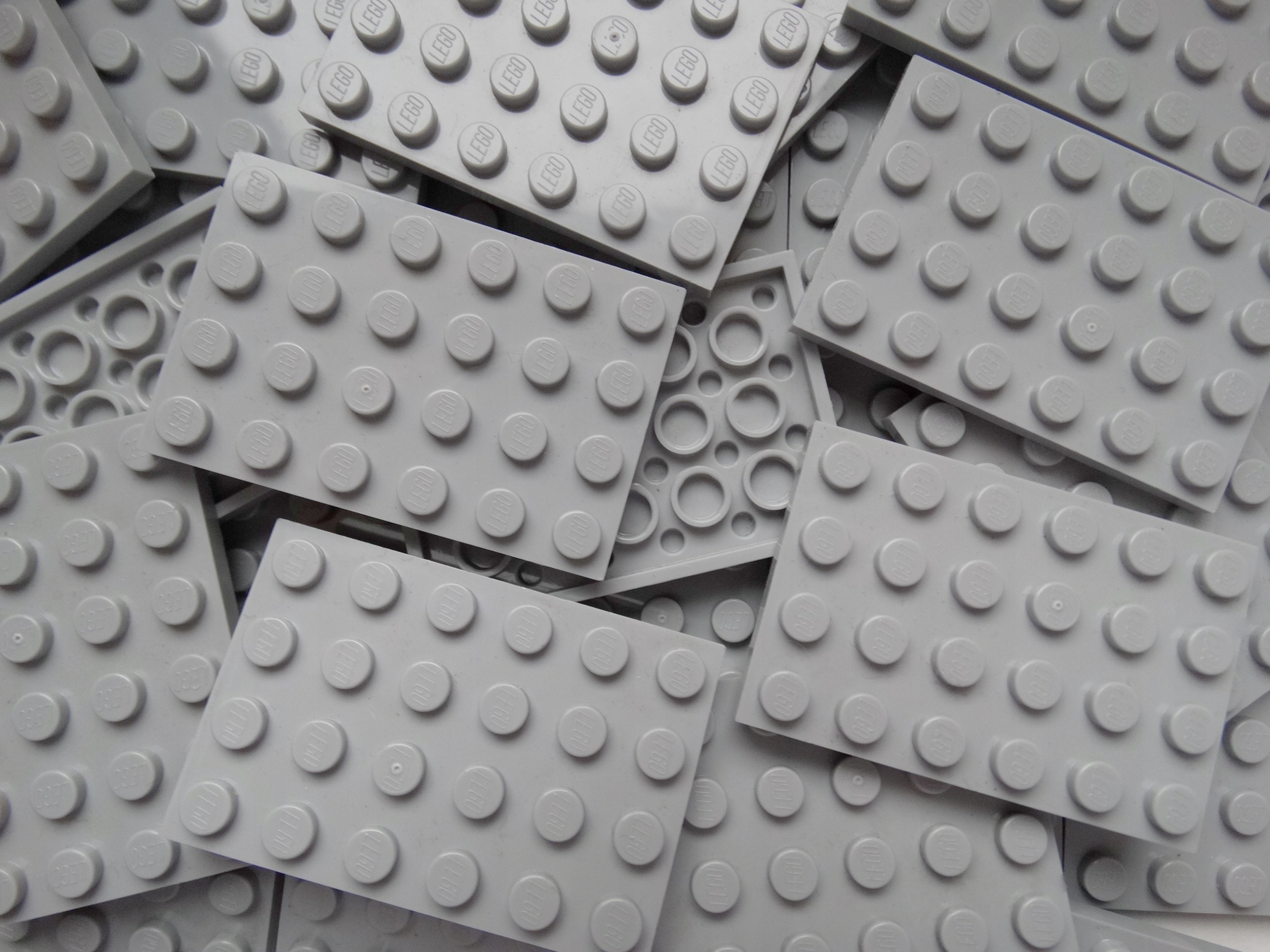 

Lego 3032 plate płytka 4x6 Lbg 6szt Nowe