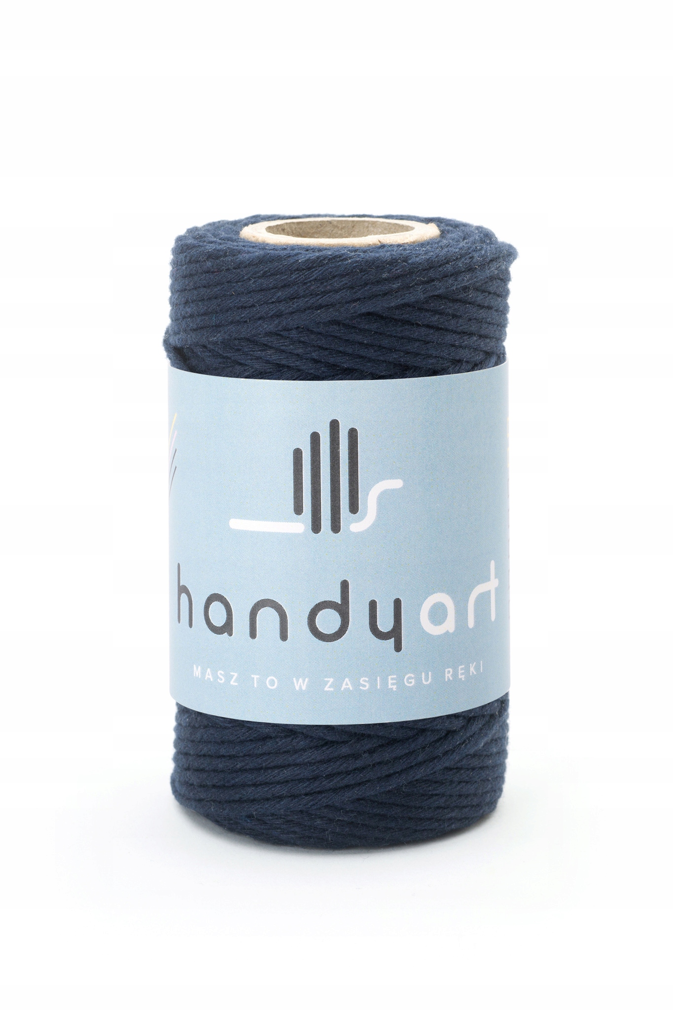 Sznurek do makramy bawełniany denim 2mm 60m