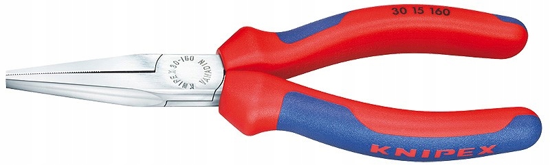 Pevné ploché kleště s dlouhými čelistmi Knipex 30 15 140