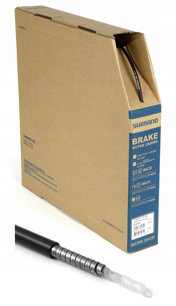 

pancerz hamulca Shimano Slr teflon 5mm Czarny