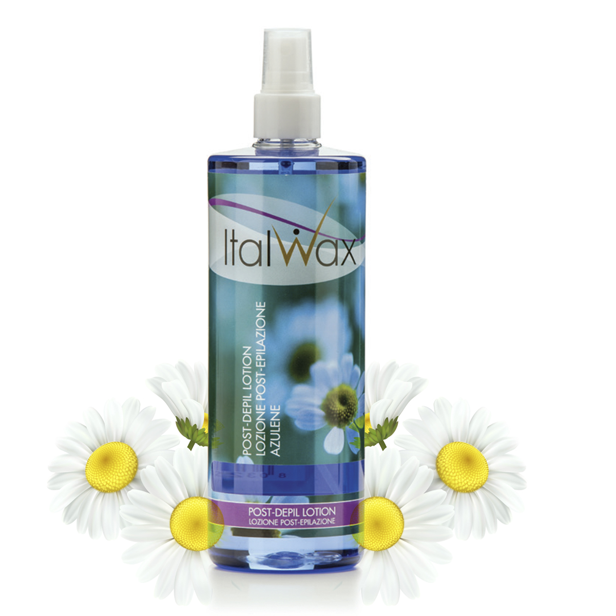 

ItalWax Lotion azulenowy po depilacji Duży chłodzi