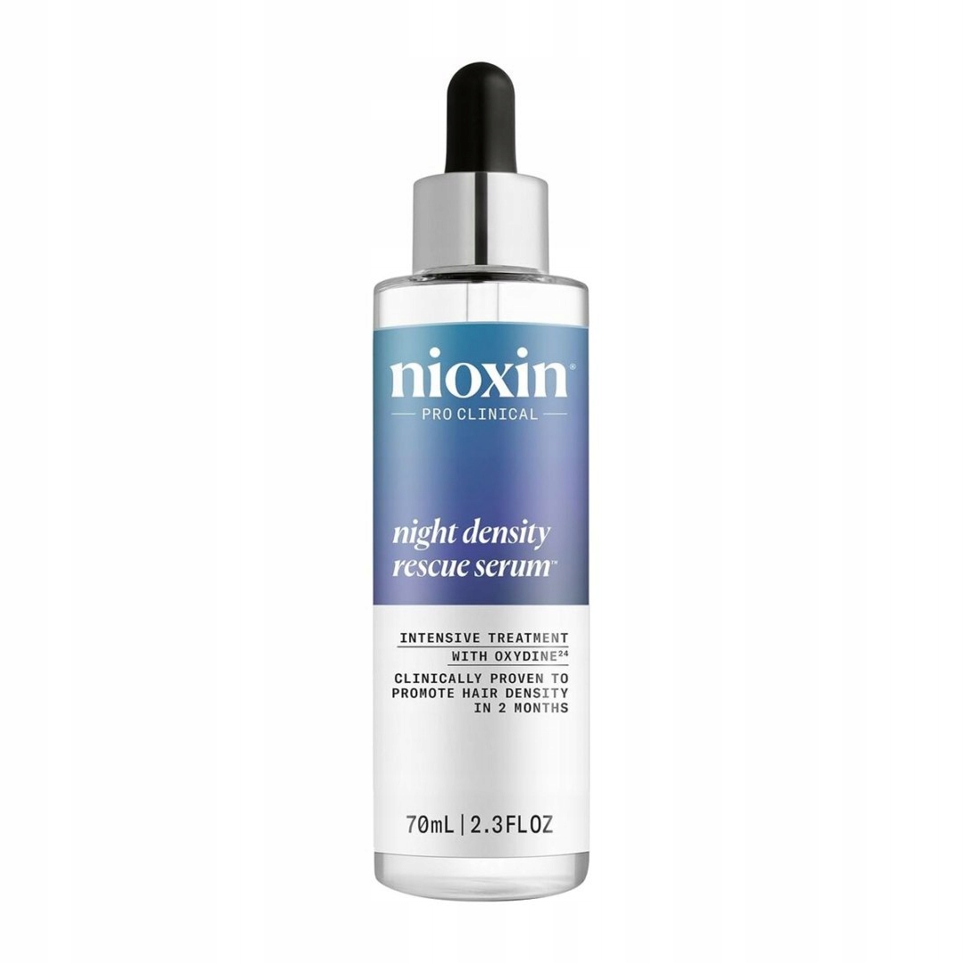 Kúra proti vypadávání vlasů Nioxin Night Density 70 ml
