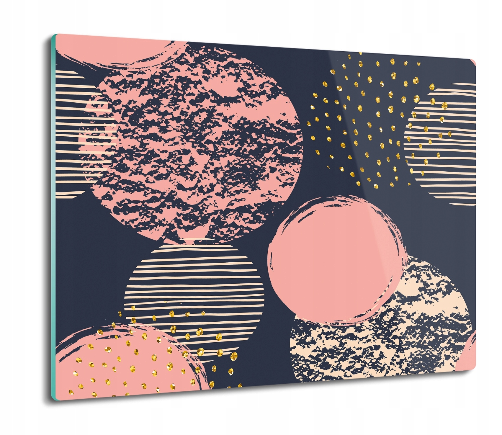 

Retro tektura wzór 60x52 deska do kuchni szklana