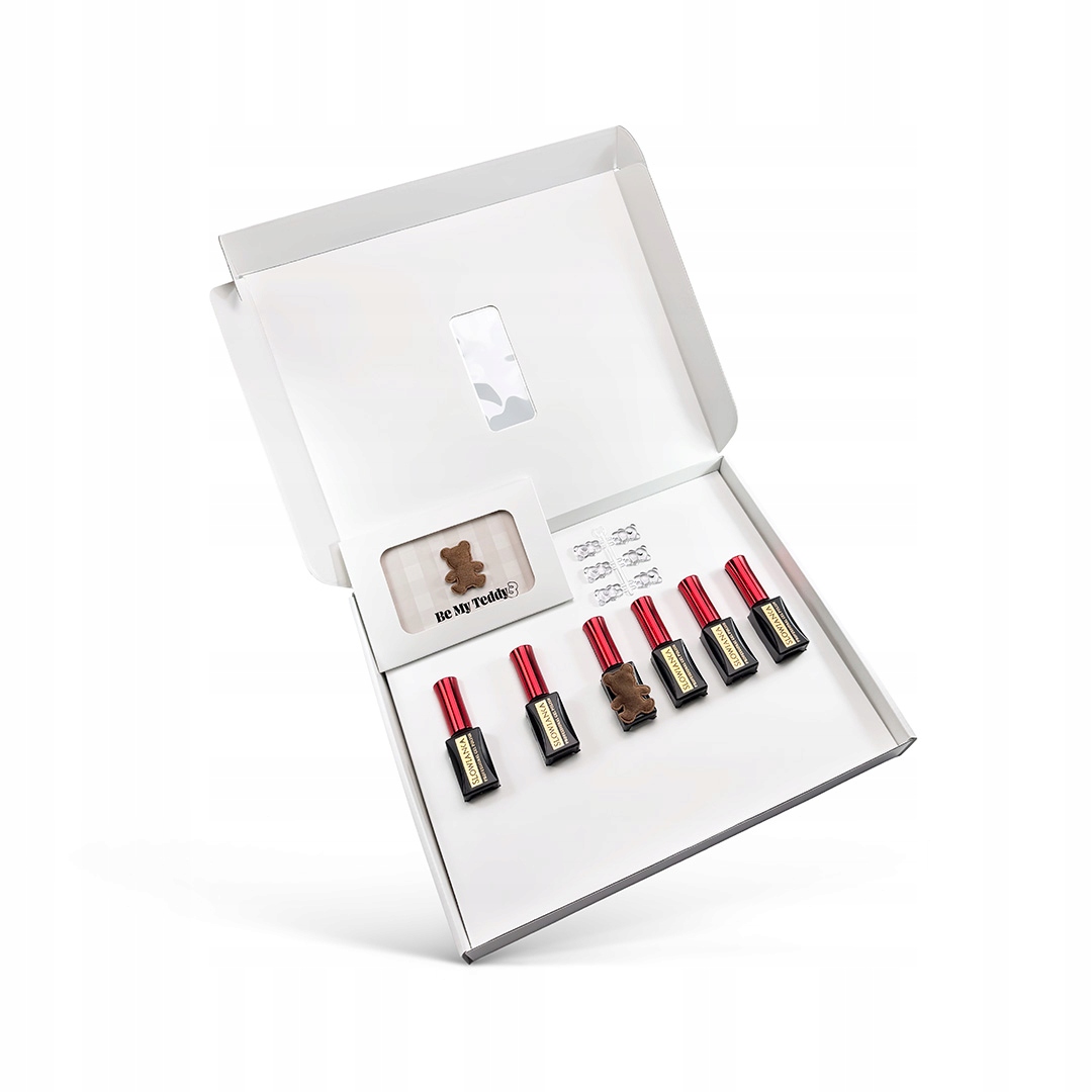 Sada hybridních laků Słowianka Be My Teddy 3 Box