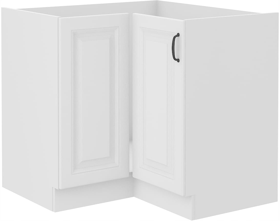 Rohová Kuchyňská Skříňka Stilo 89X89 Bílá