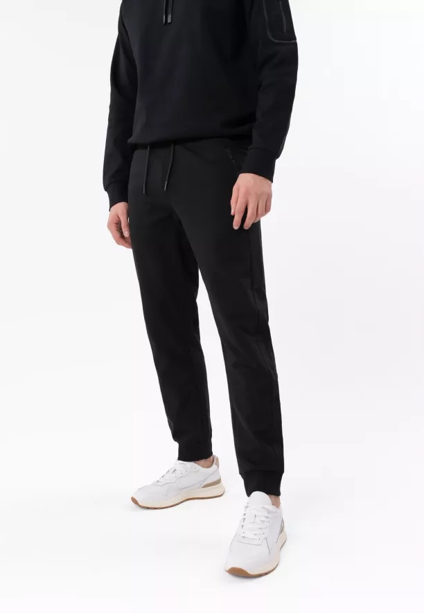 Teplákové kalhoty pánské černé joggery Volcano N-pilo XL