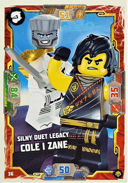 Lego Ninjago Karta Seria 7 nr 036