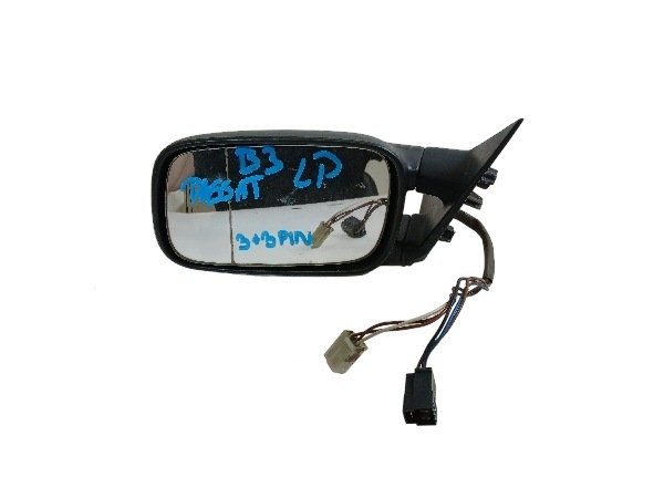 VW PASSAT B3 Spiegel links 6 PIN 3+3 schwarze