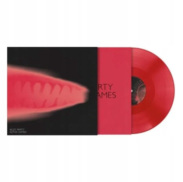 Bloc Party Alpha Games Lp Red Folia Limited Edition