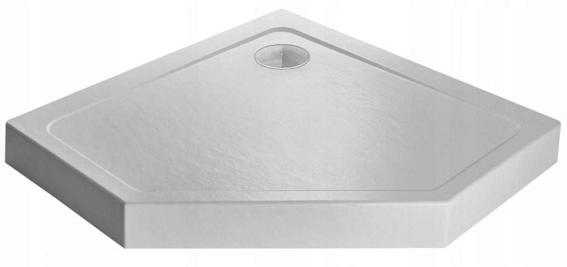Brodzik Radaway Doros Pt Compact Stone Biały 90x90