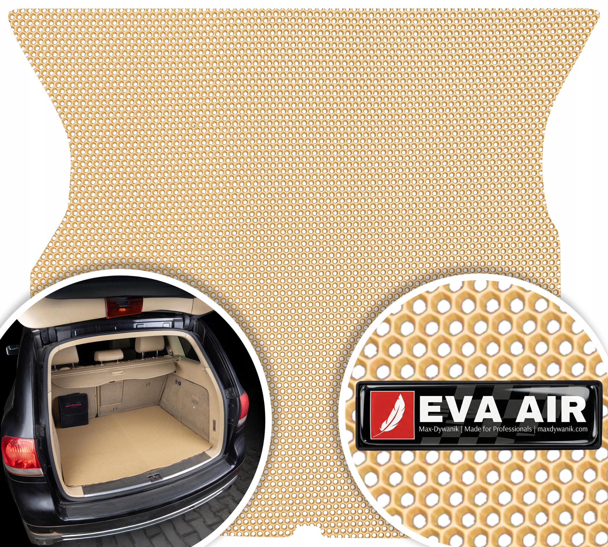 Tesla X Crossover 2016-2020 Vložka do zavazadlového prostoru Eva Air Honey