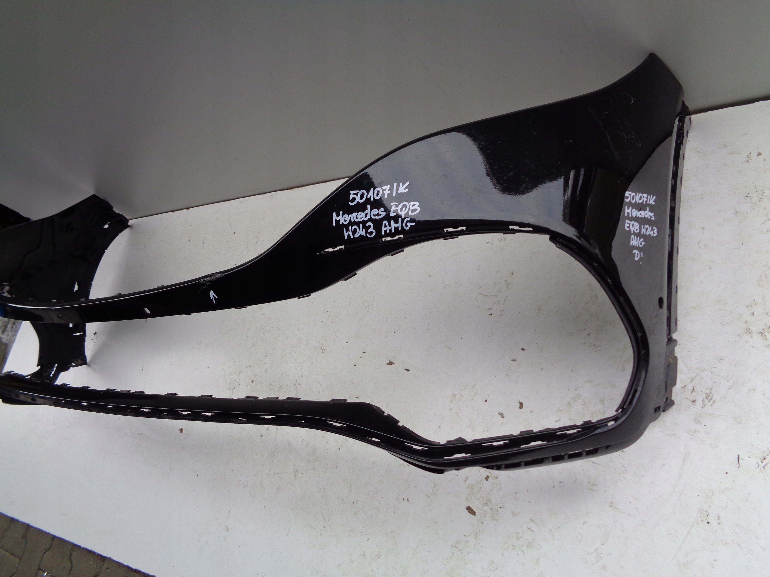 front bumper MERCEDES EQB W243 AMG NR 50107