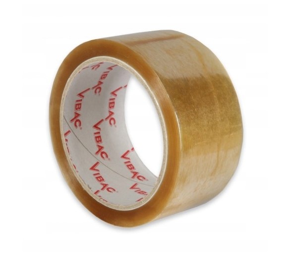 Taśma pakowa VIBAC 48mm x 60m transparent bezbarwna MOCNA