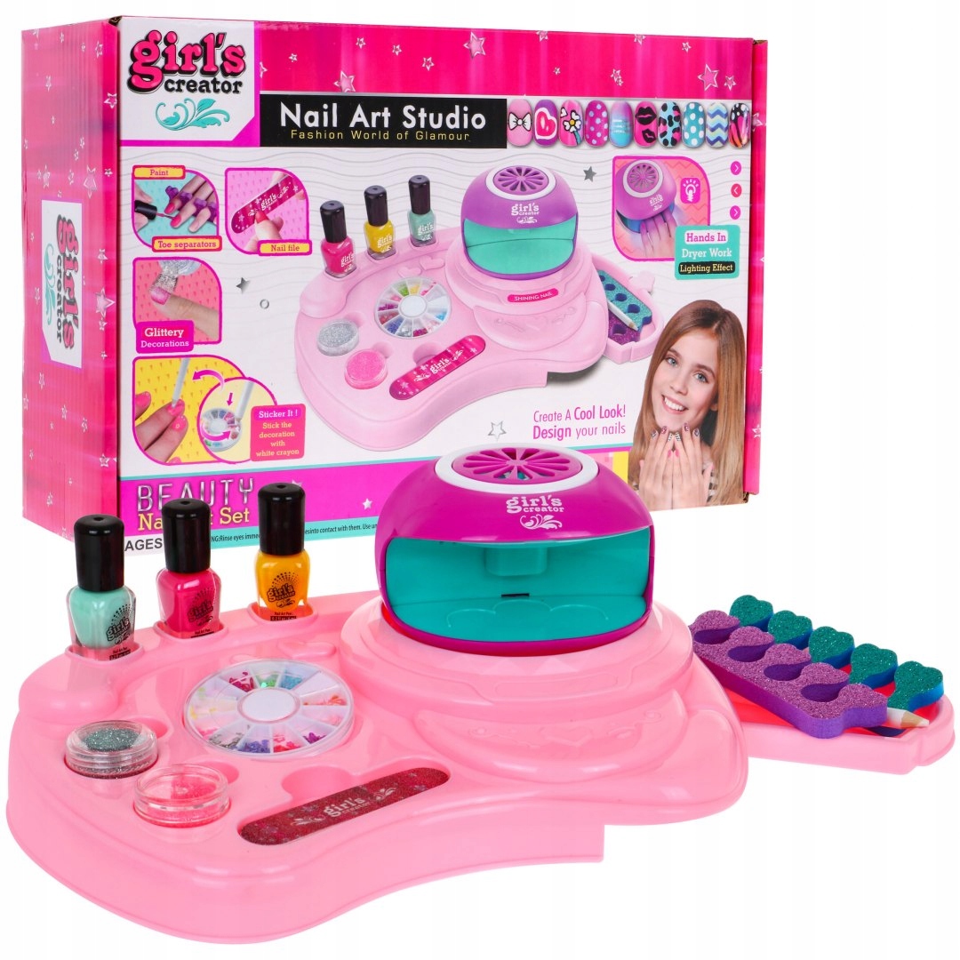 

Zestaw do manicure dla dzieci 6+ Lakiery