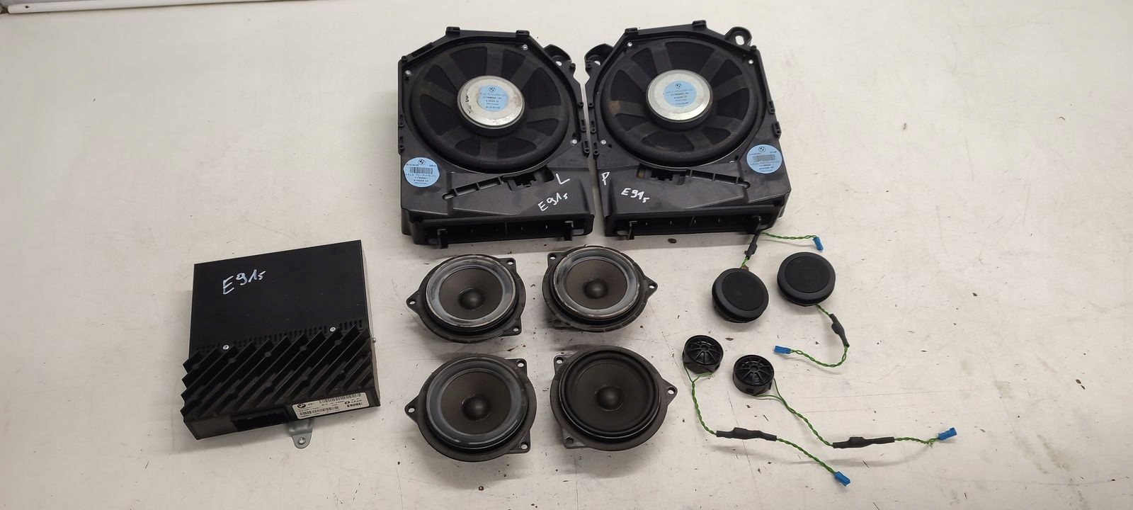 speaker speakers amplifier BMW E91 320d