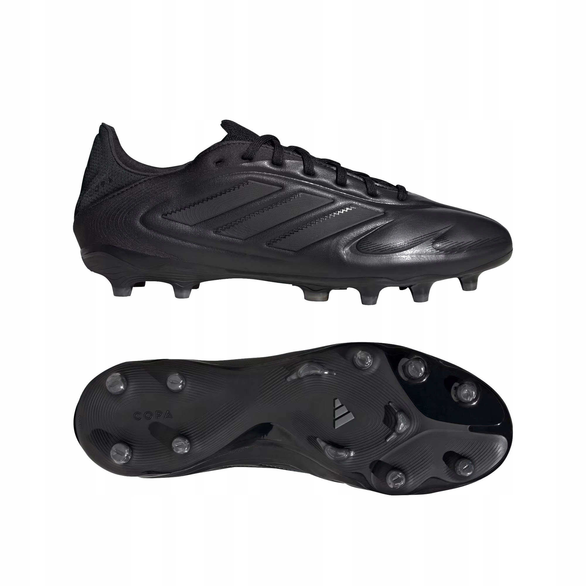 Męskie korki piłkarskie Adidas Copa Pure 3 Pro Fg rozmiar 40 czarne lanki