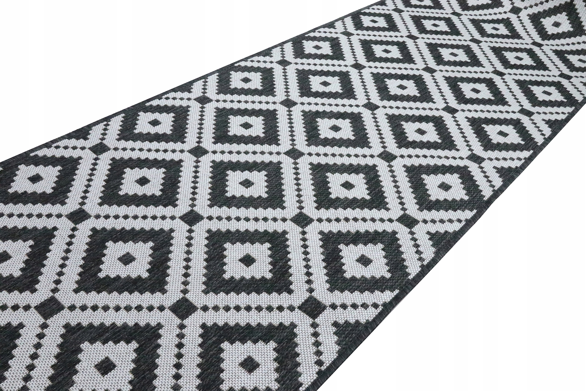 CHODNIK SZNURKOWY 120 cm NATURA SISAL RUTA ROMBY Marka inna