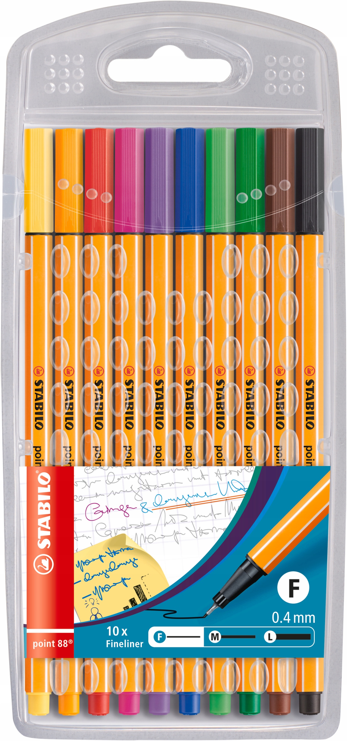 

Cienkopisy Stabilo Point 88 zestaw etui