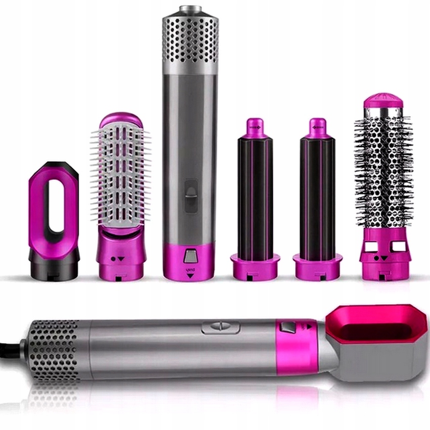 Lokówka wielofunkcyjna 5w1 SZUSZARKA PROSTOWNICA LOKÓWKA SZCZOTKA + GRATIS EAN (GTIN) 738892408337