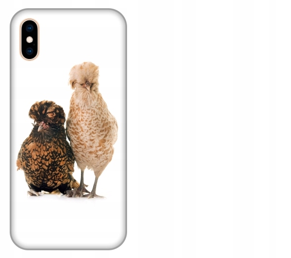 

Etui pokrowiec iPhone Xs Max Kura padewska smieszn