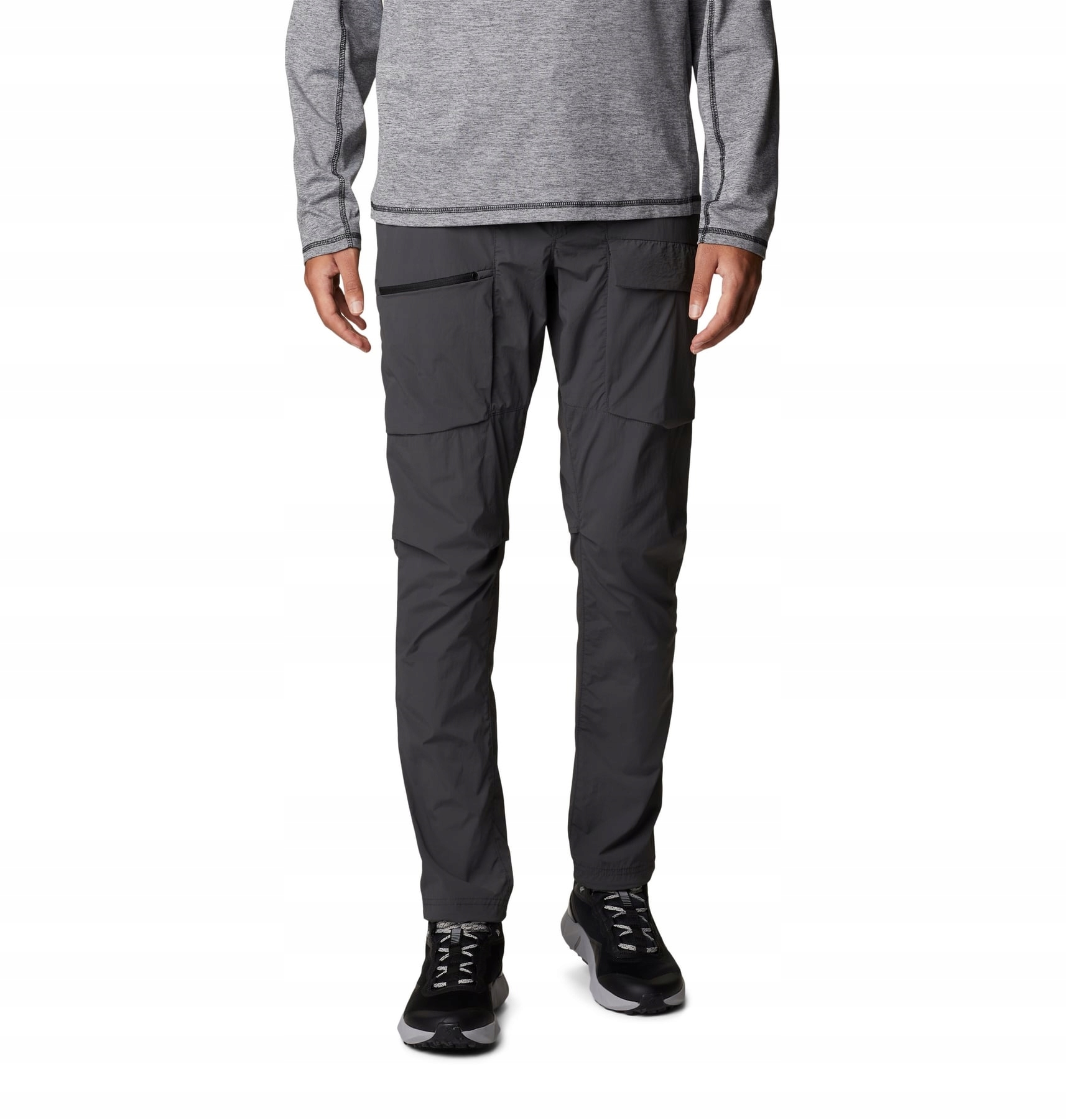 Spodnie trekkingowe męskie Columbia Maxtrail Lite szare 1990501011 r 40