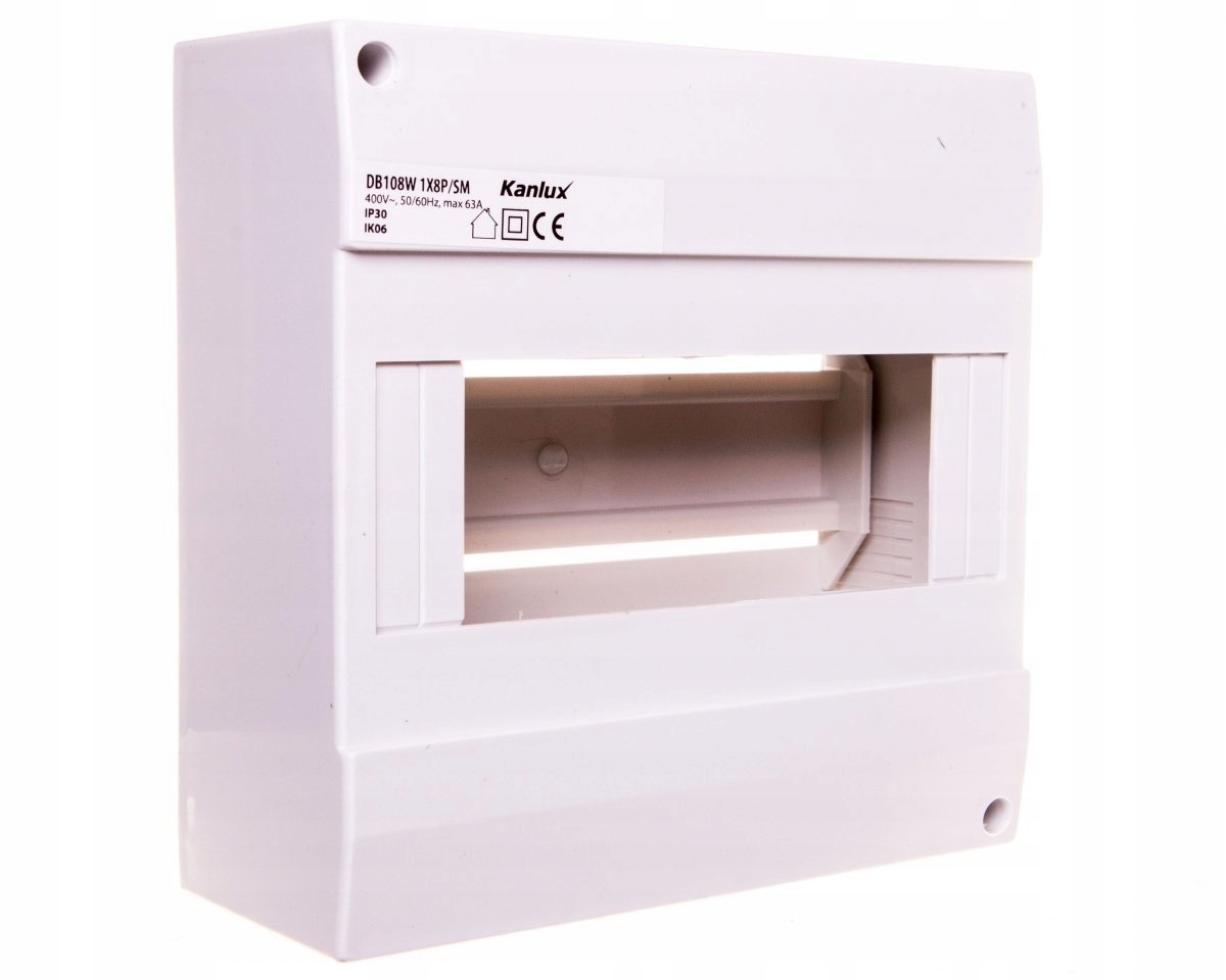 

Rozdzielnica modułowa 1x8 n/t IP30 DB108W 1X8P/SM